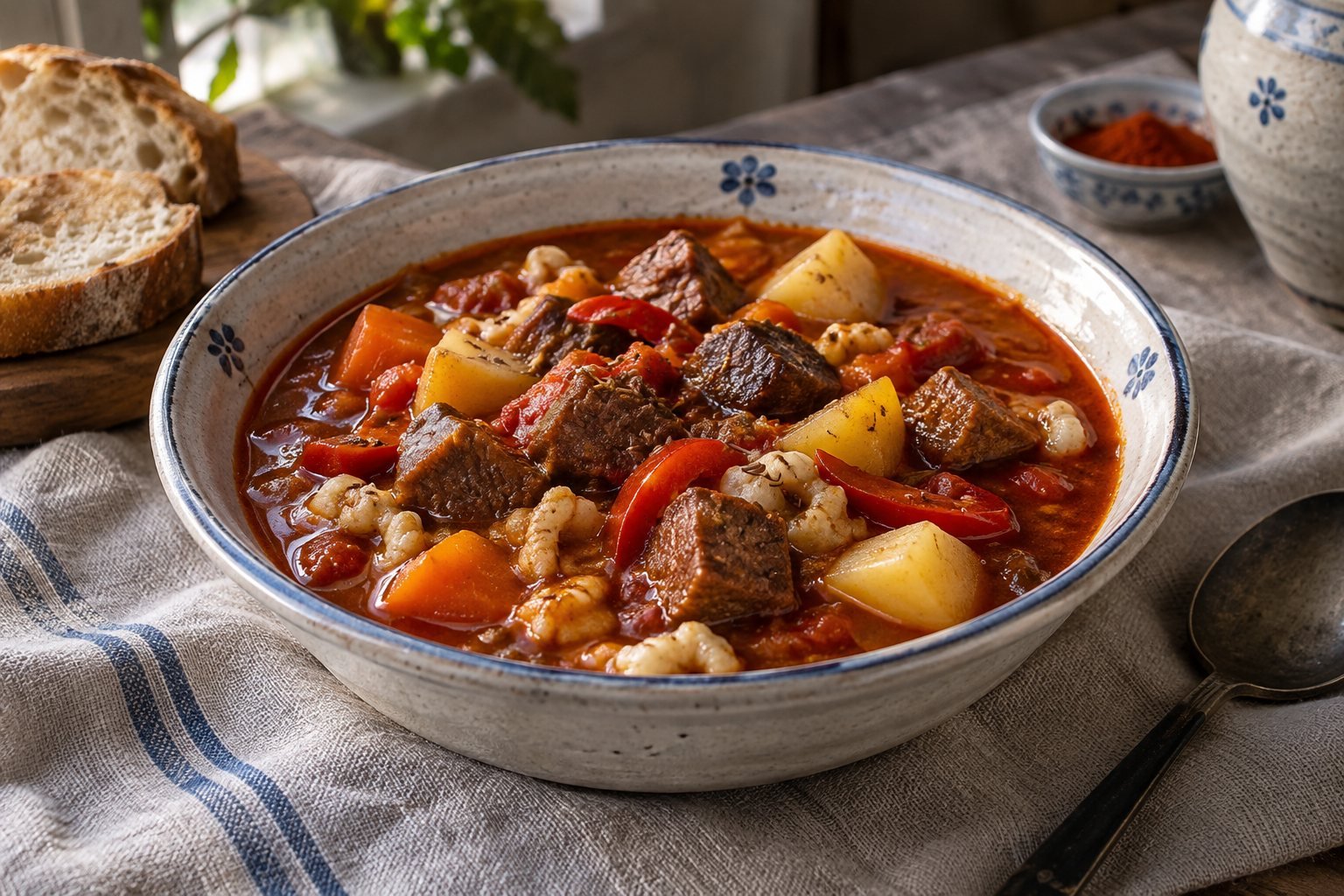 Gulyas — eigen gegenereerde foodfotografie