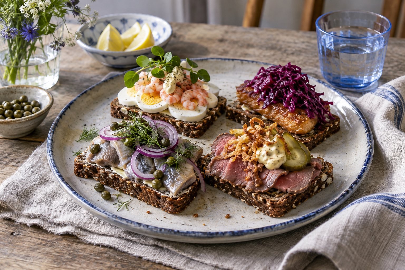 Smorrebrod — eigen gegenereerde foodfotografie