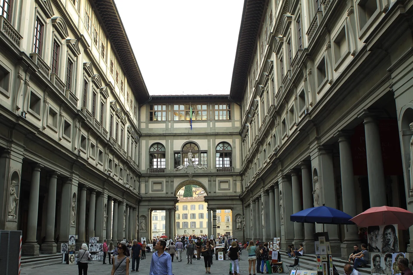 De Uffizi in Florence