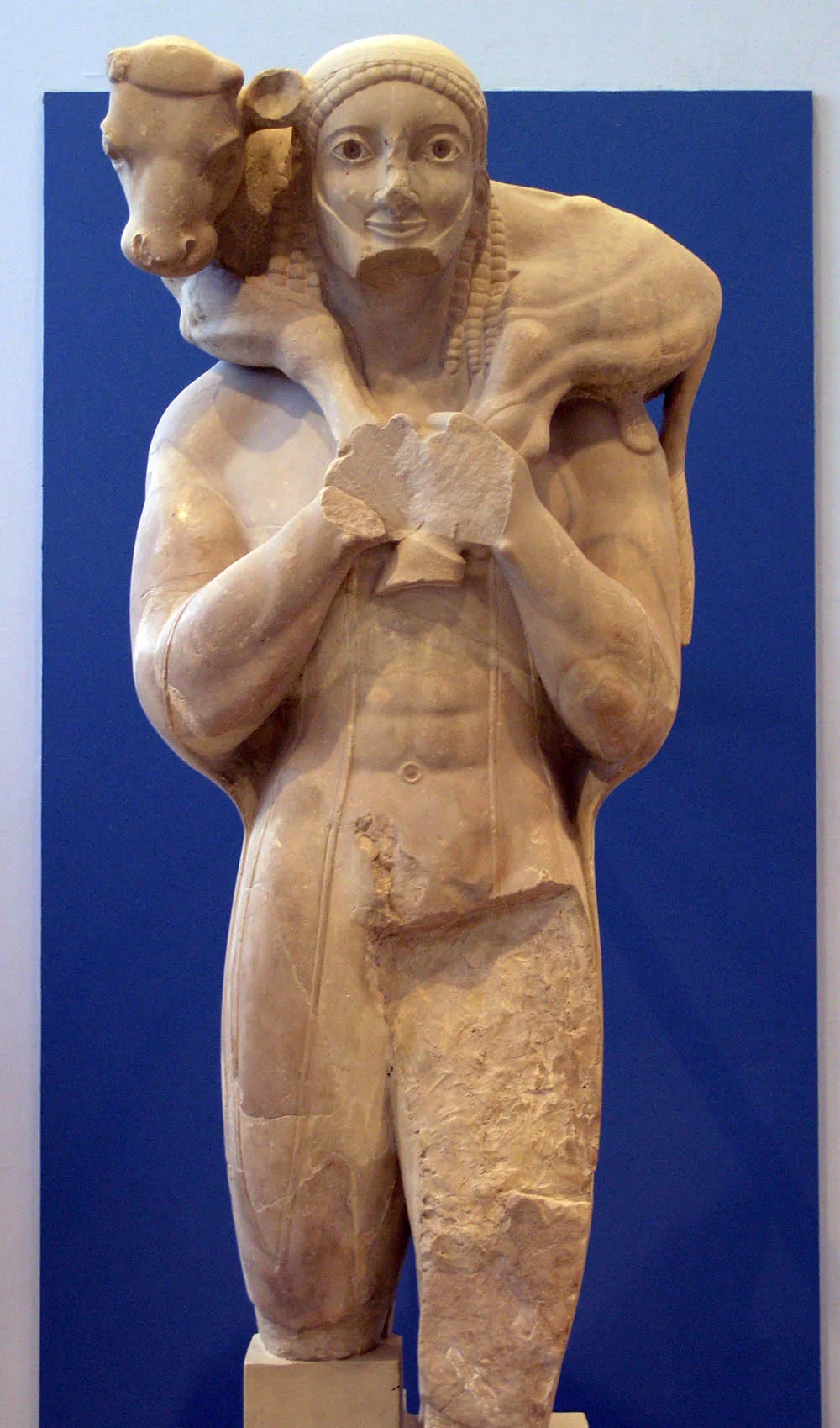De Moschophoros: de kalfsdrager